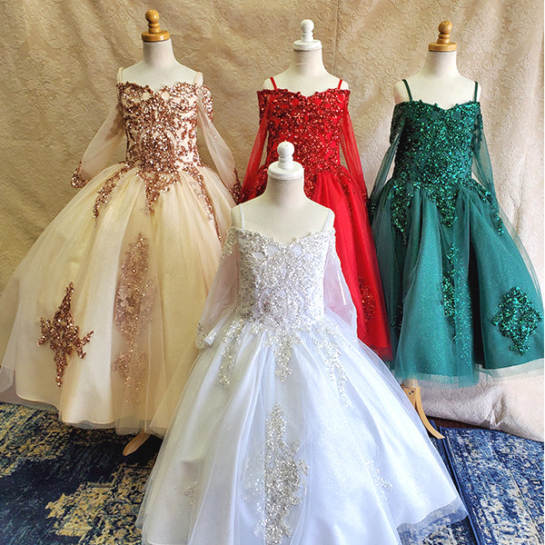 Children's clothing quinceanera dress