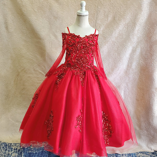 Children's clothing quinceanera dress