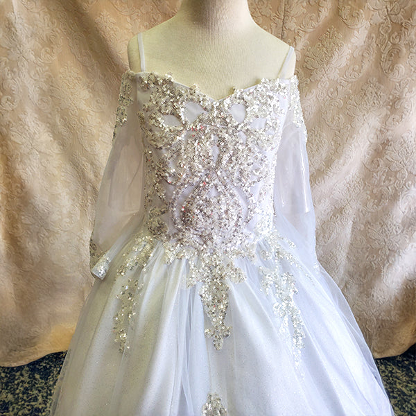 Children's clothing quinceanera dress