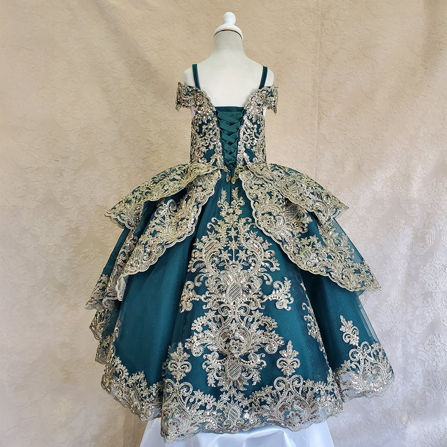 Children's clothing quinceanera dress