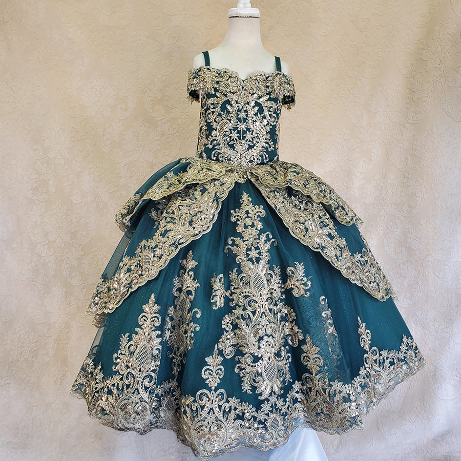 Children's clothing quinceanera dress