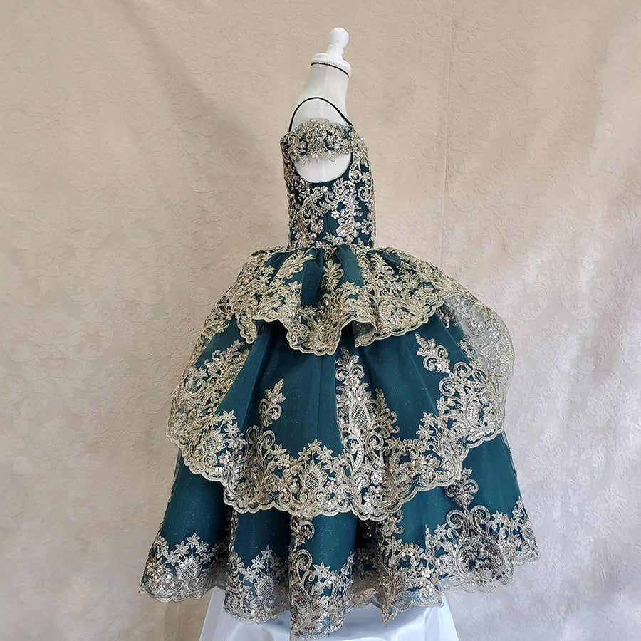 Children's clothing quinceanera dress