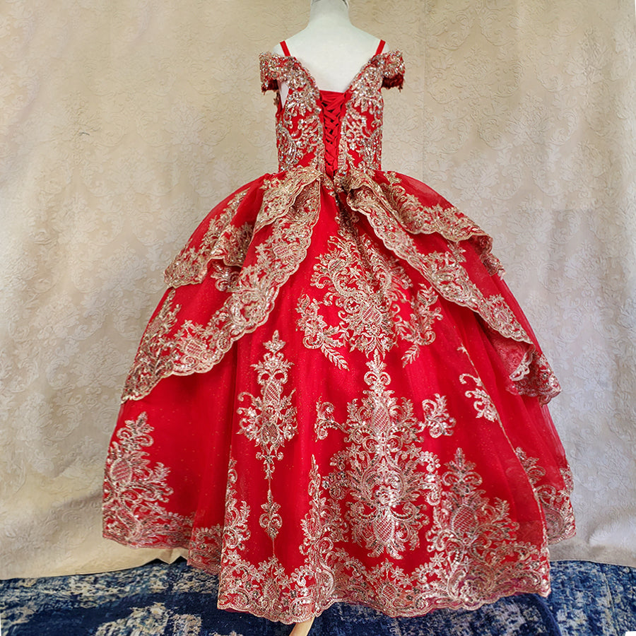 Children's clothing quinceanera dress