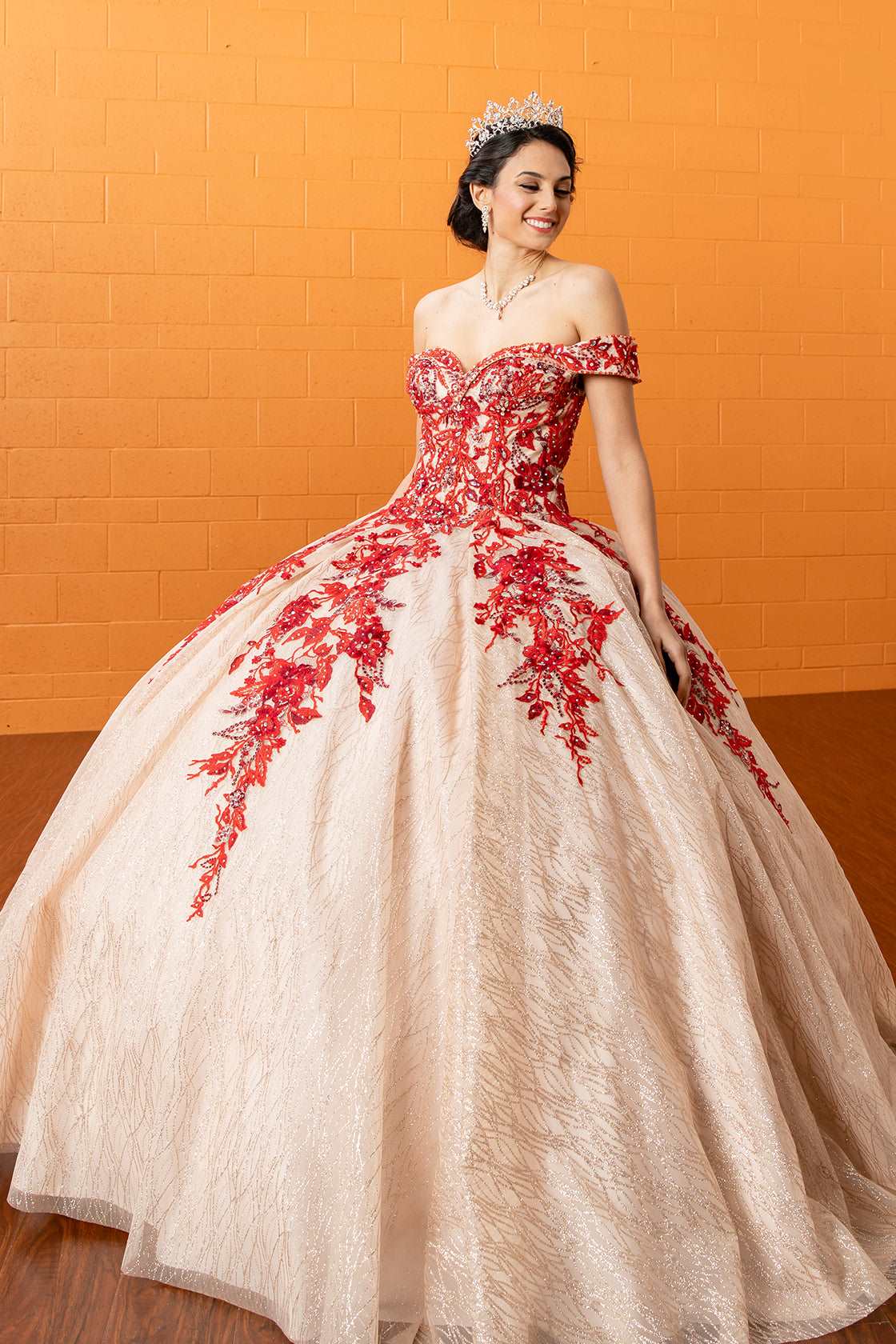 Fine gowns, 3D embroidery, weave dreamy tales.