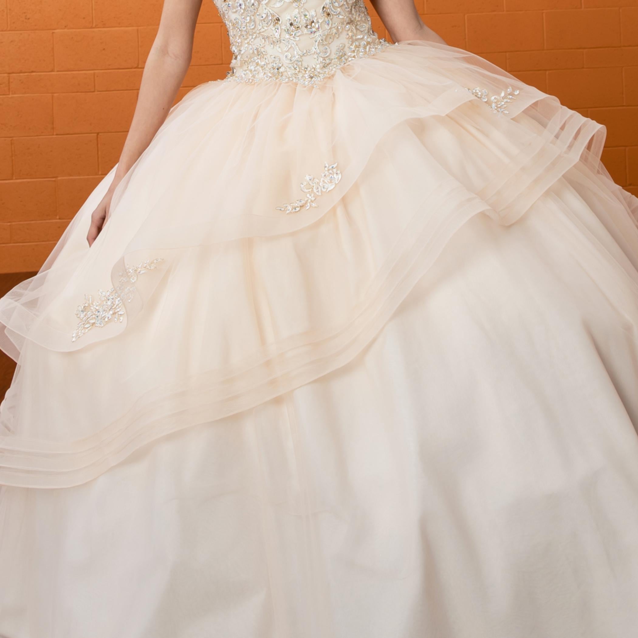 Fine gowns, 3D embroidery, weave dreamy tales.