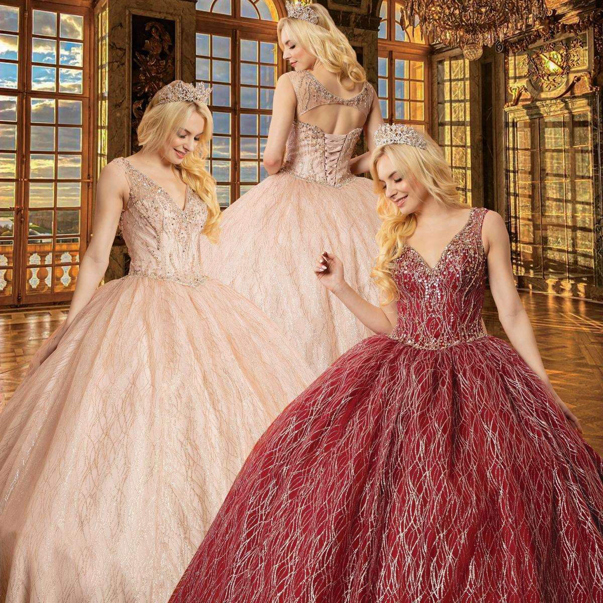 Elegant gowns, sparkling jewels, carve unique grace.