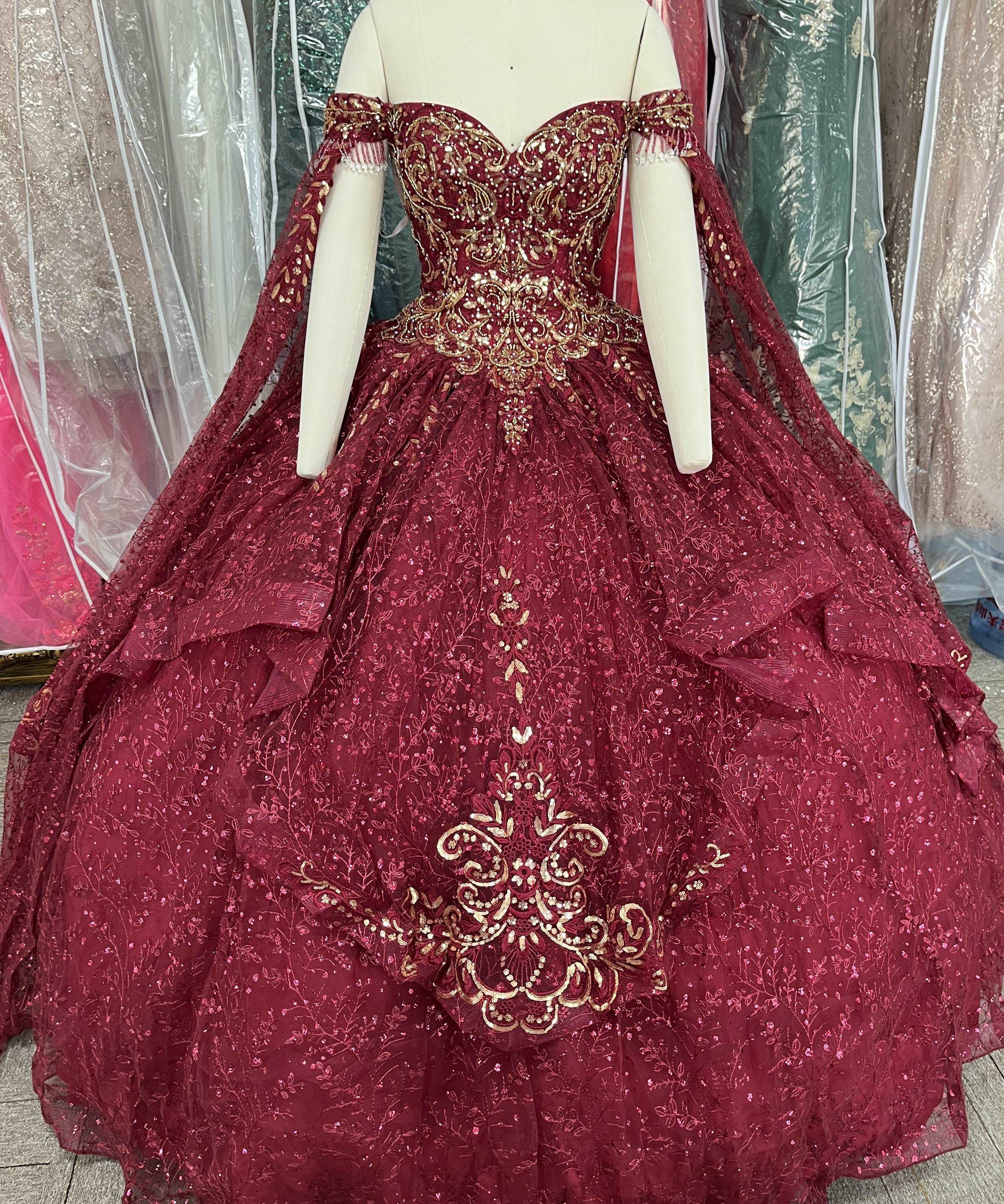 Gowns shine, lace details, light up occasions.