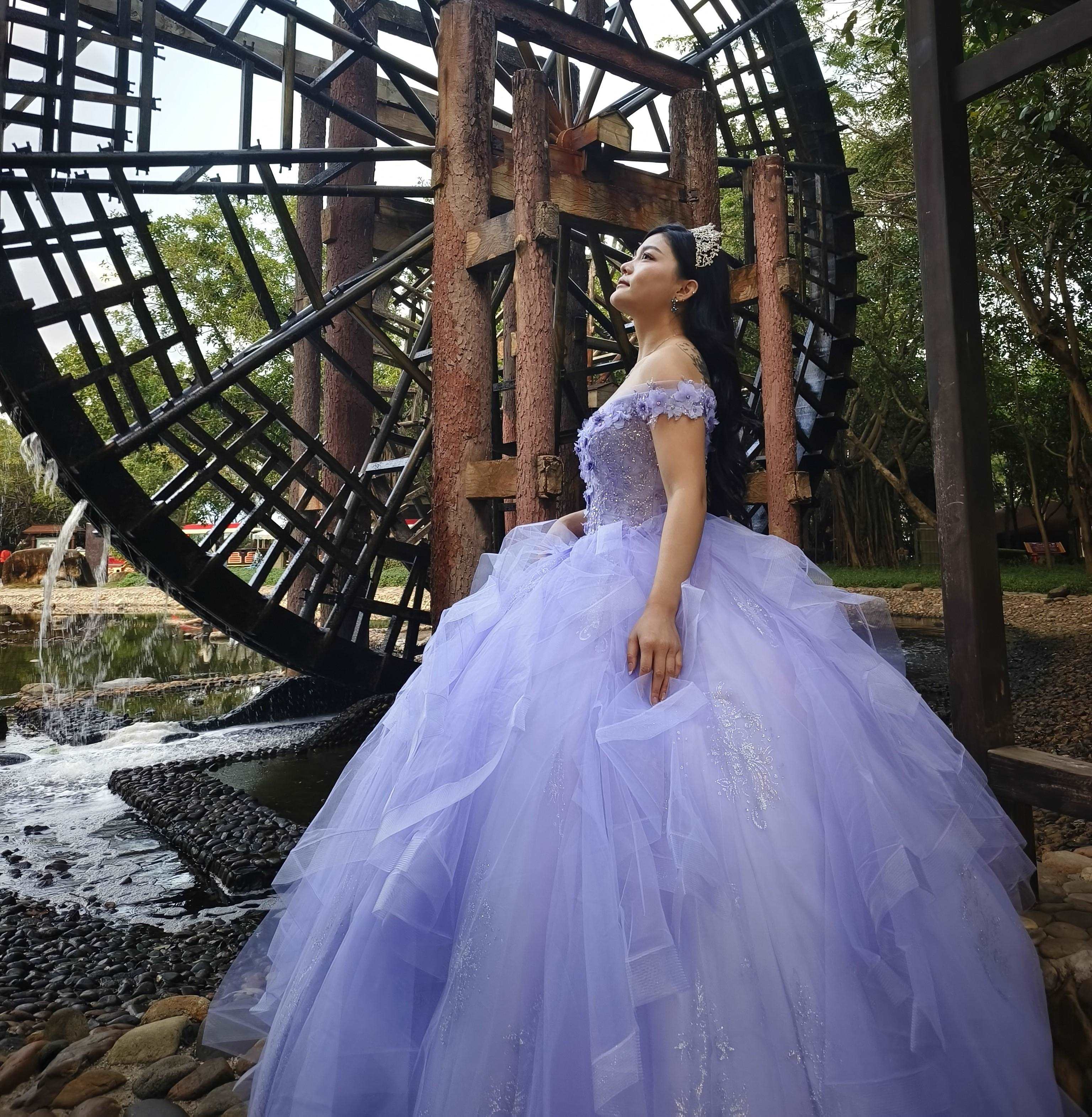 Gowns' elegance, simple hues, enhance life's charm.