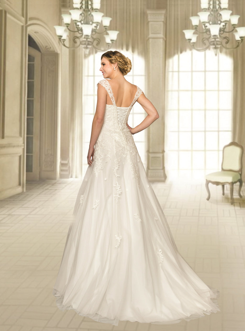 (LIVE 63) OFFWhite Wedding Dress Formal Party Dress for Special Occasions - Elegant Women's Wear - Womenswear