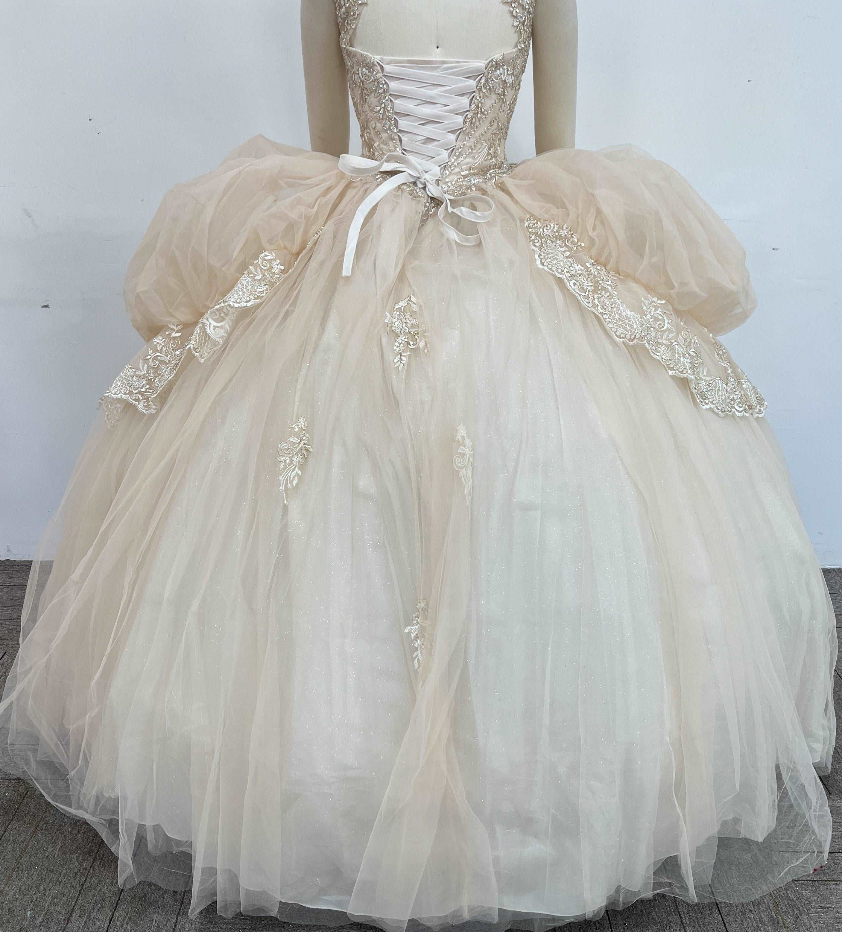 Adult gowns, soft chiffon, taste and class found.