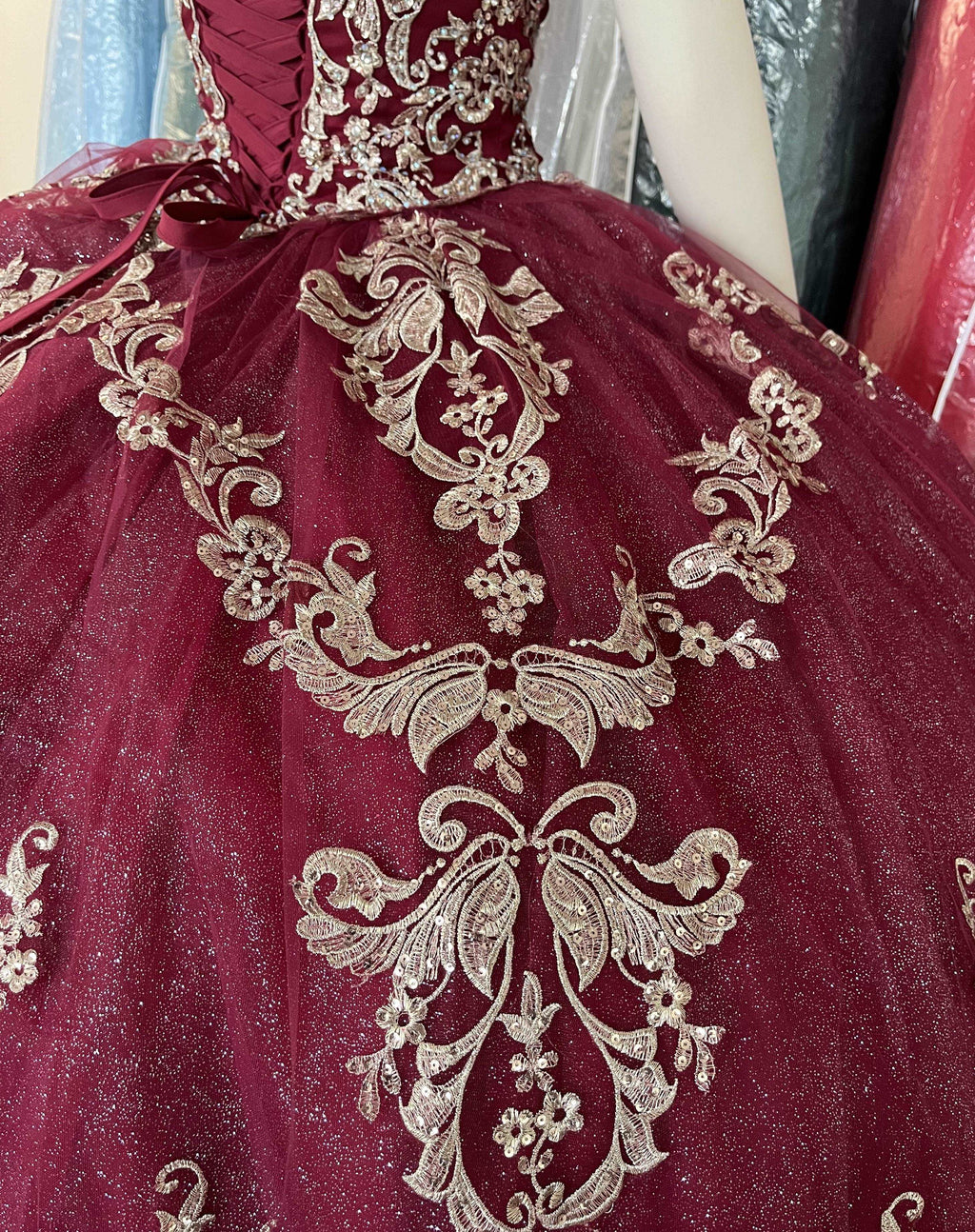 Adult gowns, soft chiffon, taste and class found.