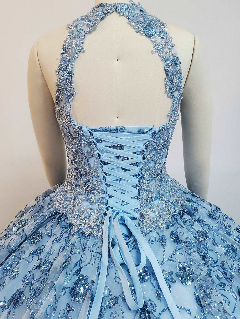 Gowns on, mermaid style, fashionable presence.