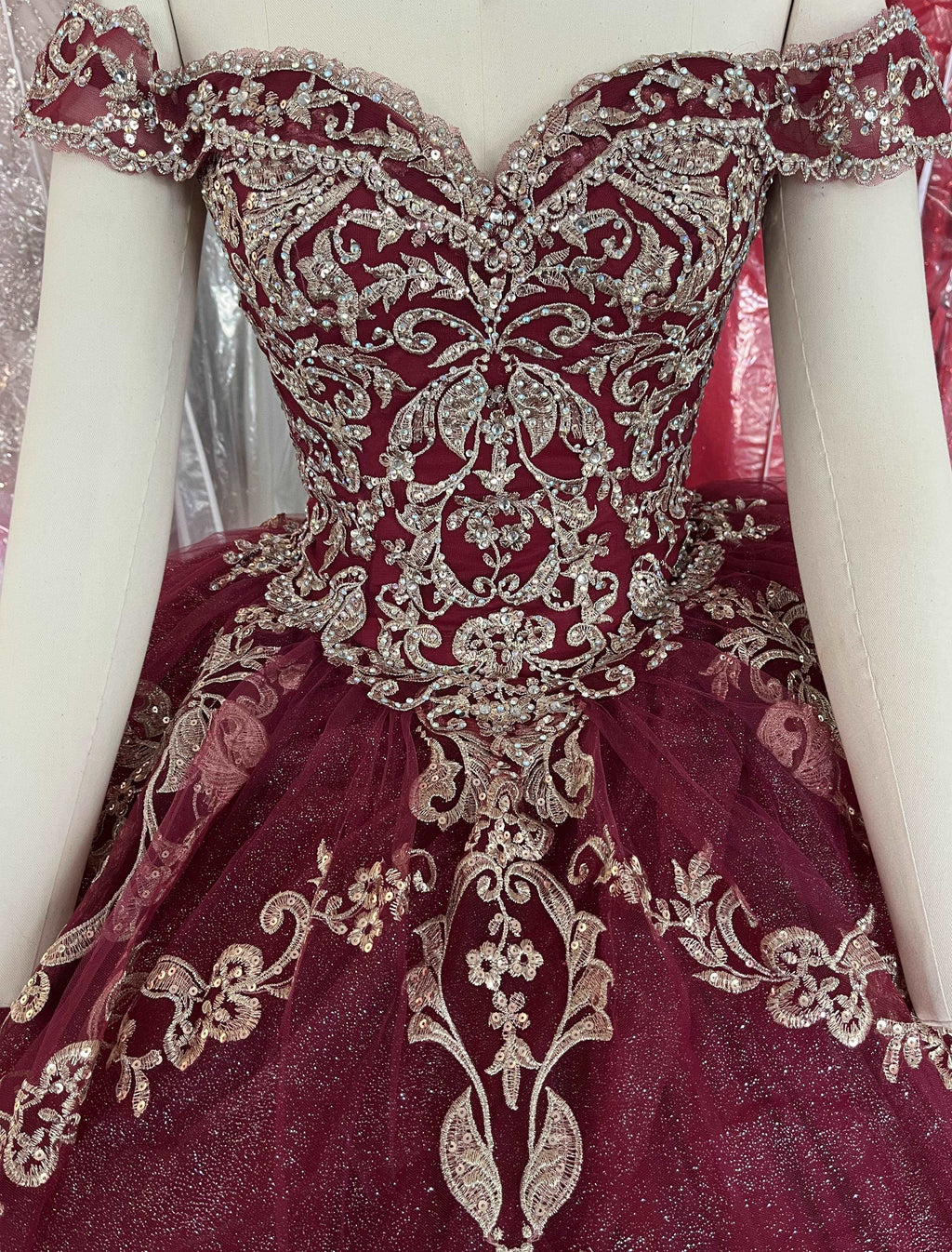 Adult gowns, soft chiffon, taste and class found.