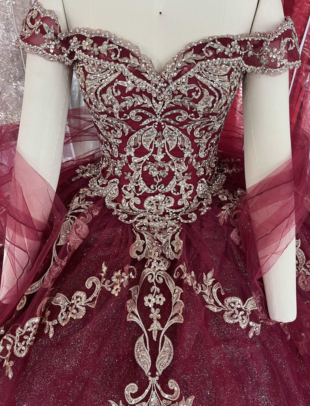 Adult gowns, soft chiffon, taste and class found.