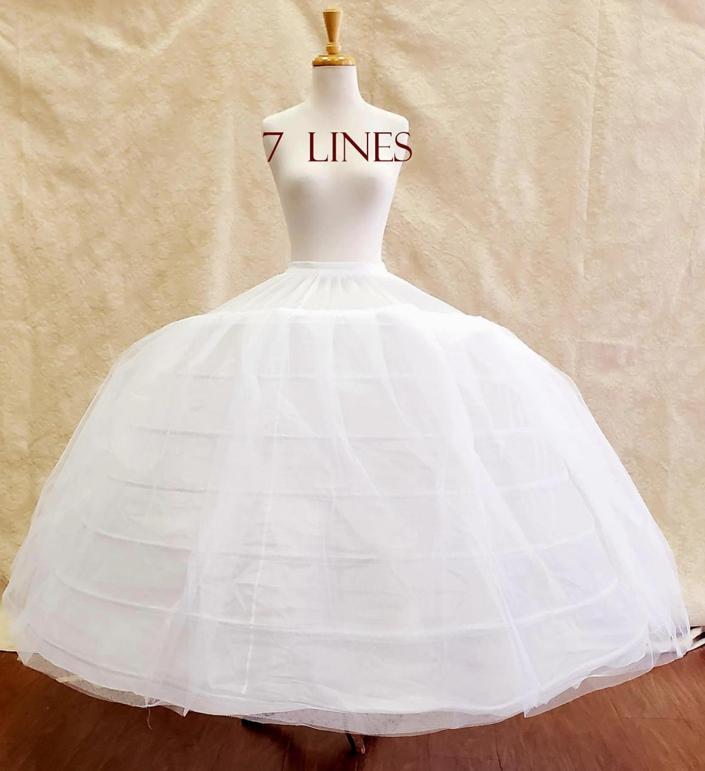 Crinoline Petticoat 7-Line Hoop