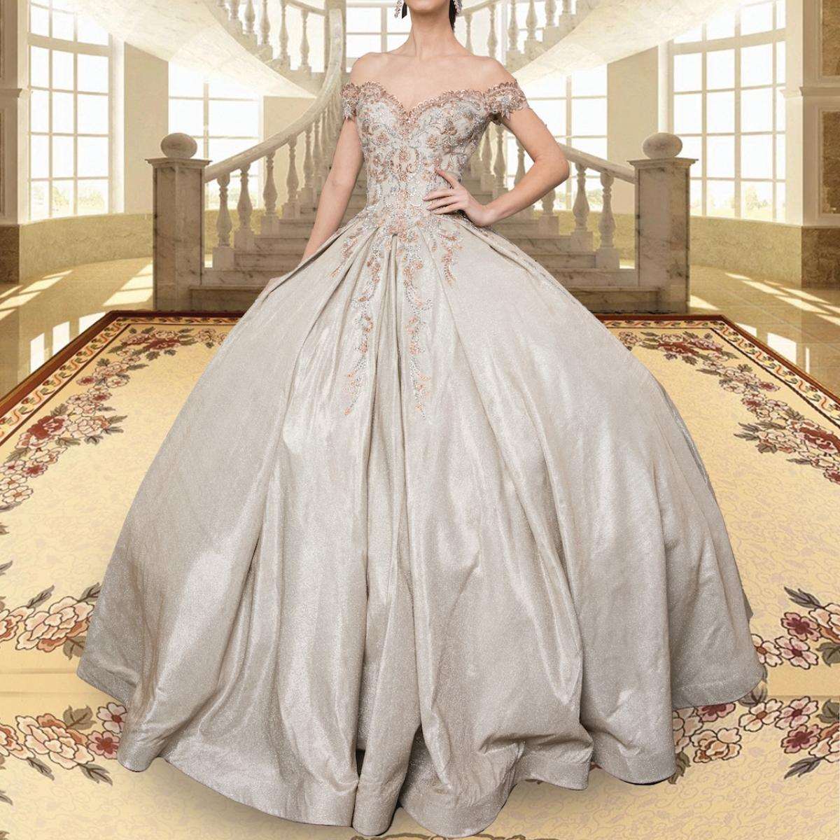 Gowns on, mermaid style, fashionable presence.