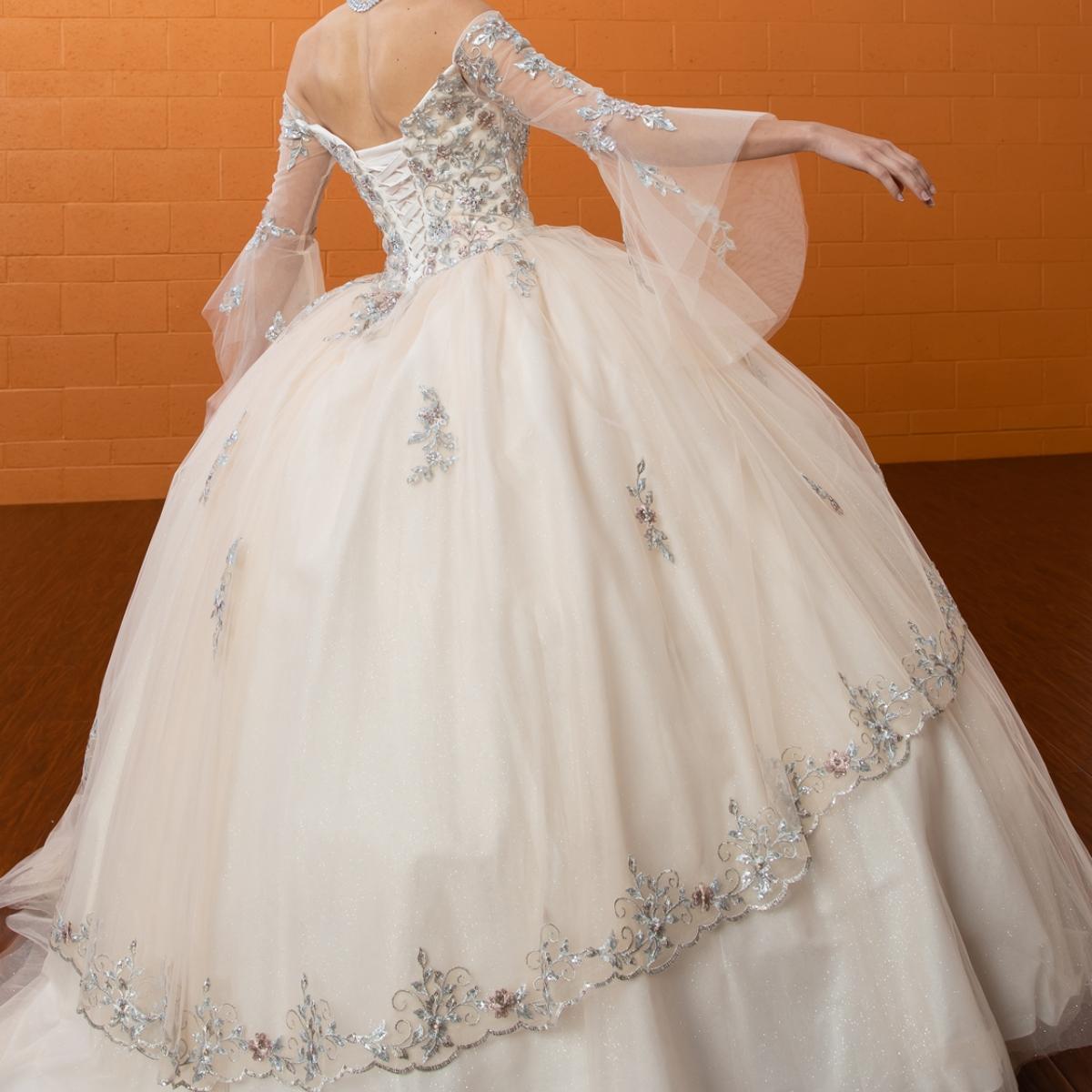 Gowns shine, lace details, light up occasions.