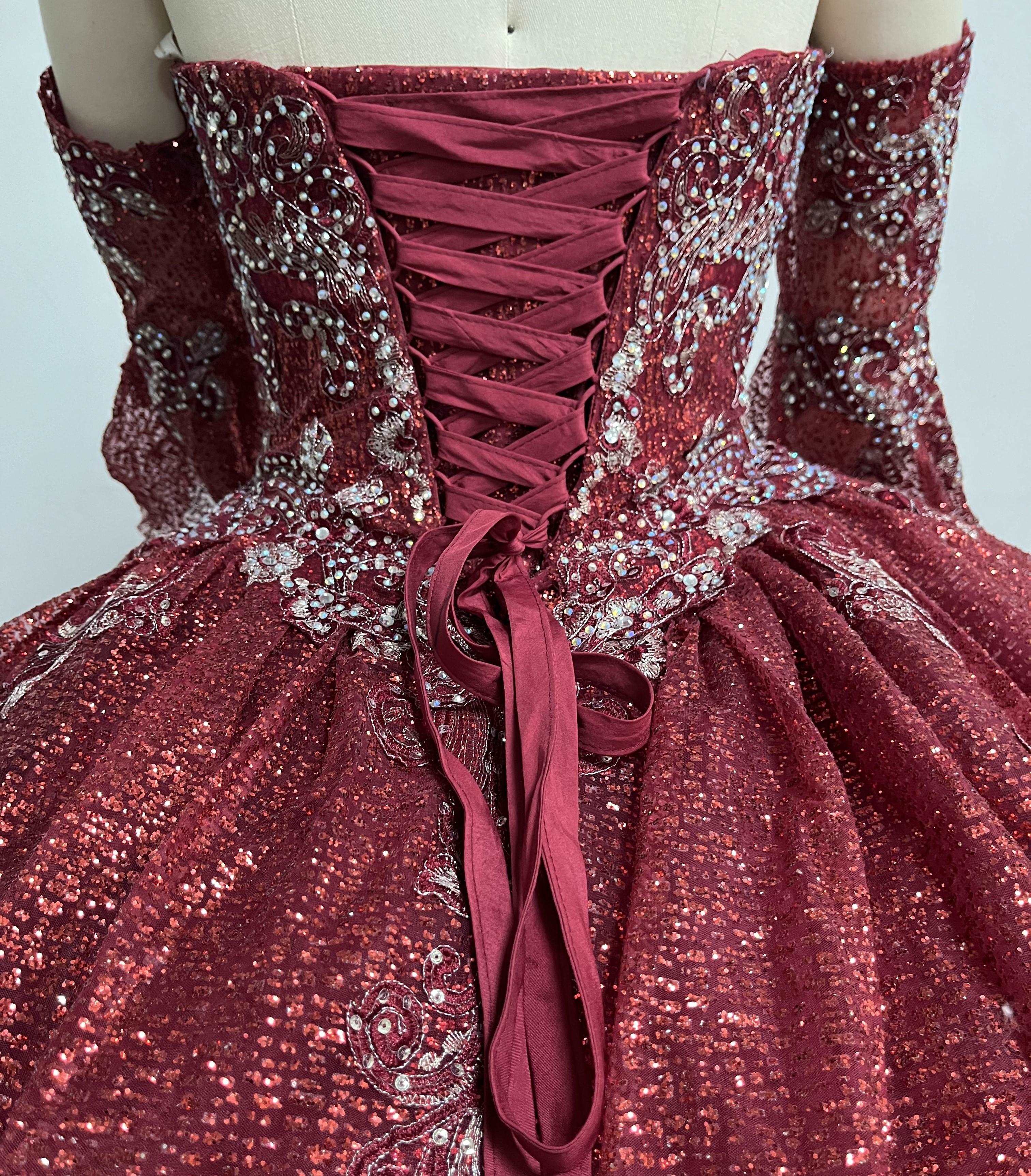 Gowns shine, lace details, light up occasions.