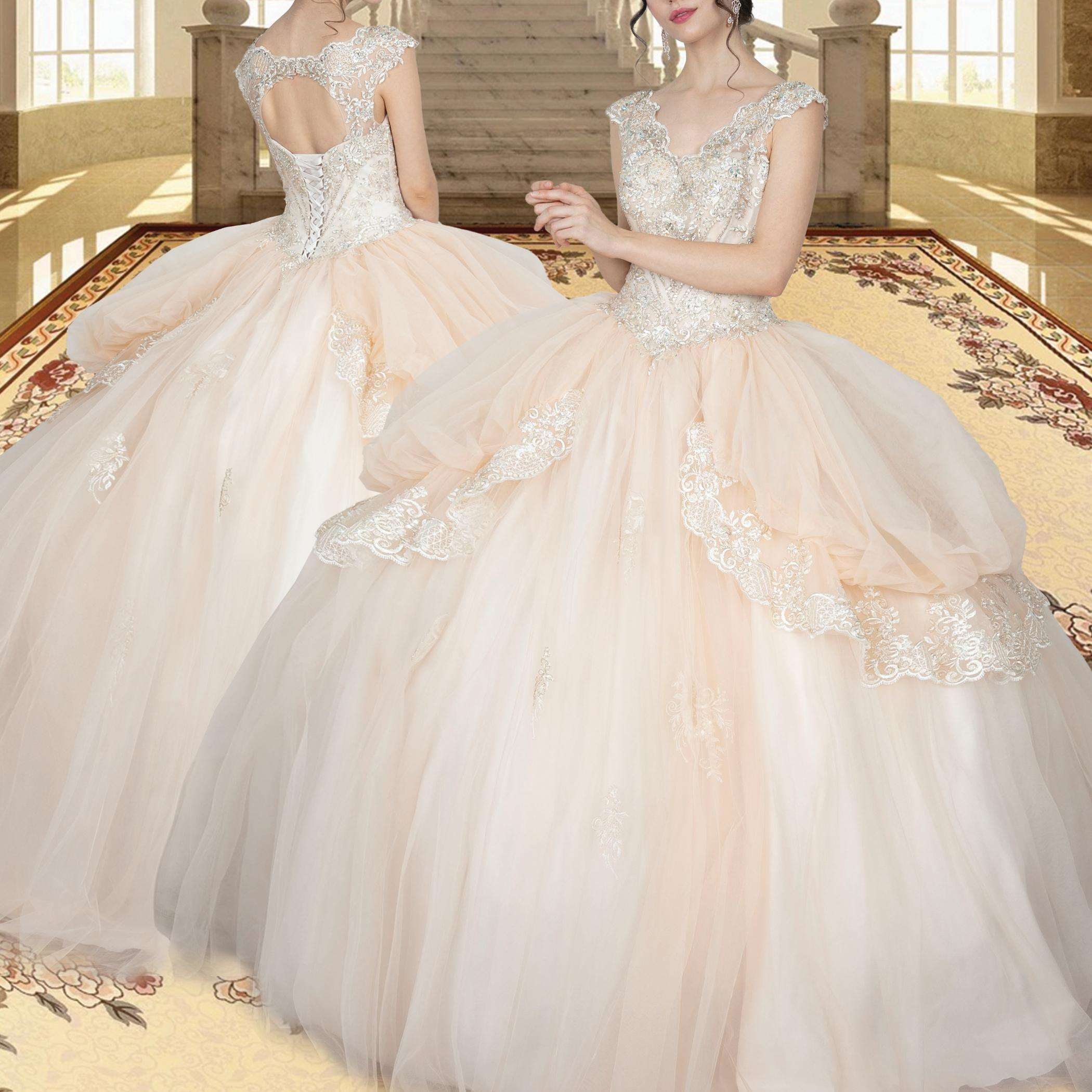 Adult gowns, soft chiffon, taste and class found.