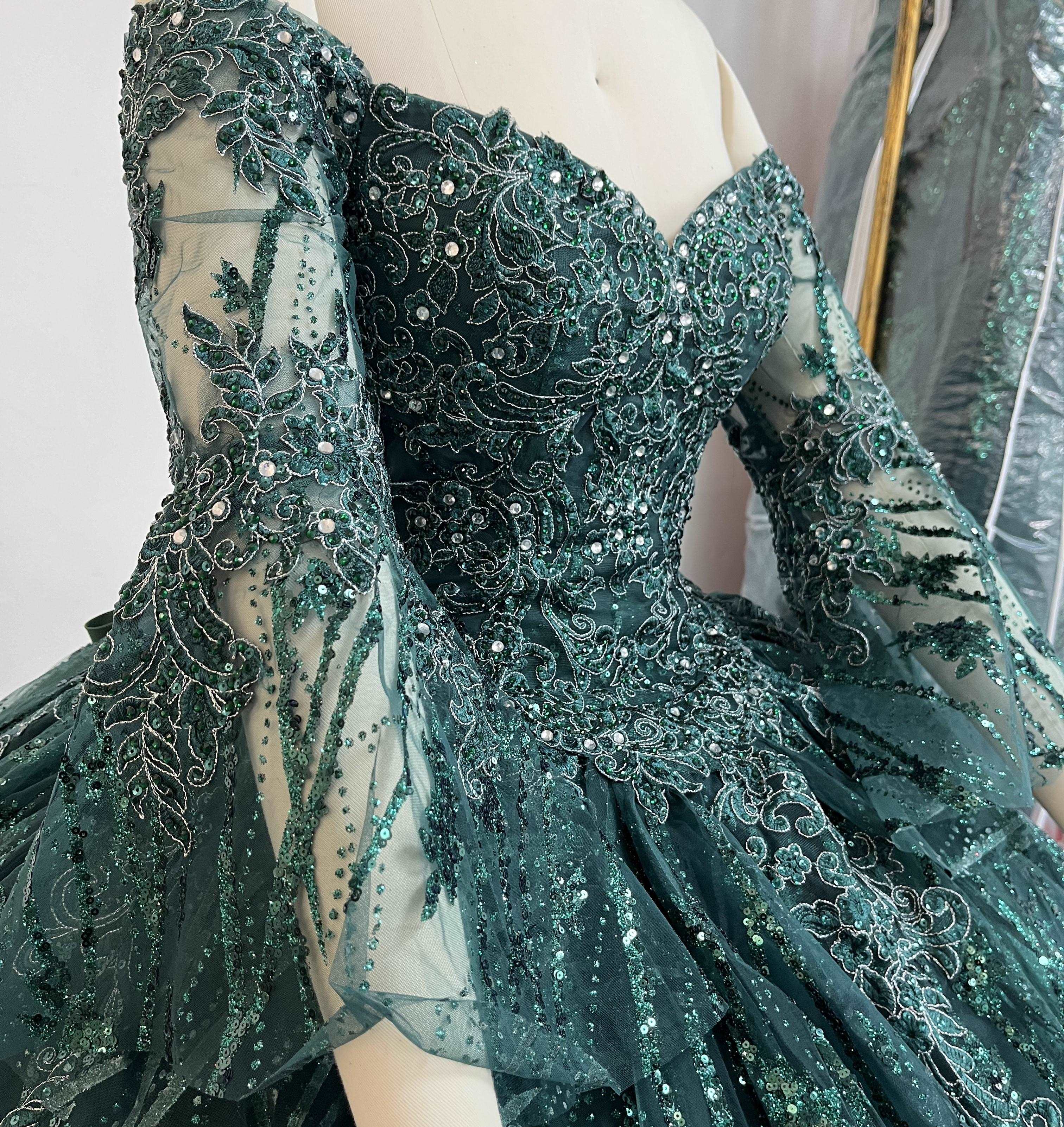 Fine gowns, 3D embroidery, weave dreamy tales.