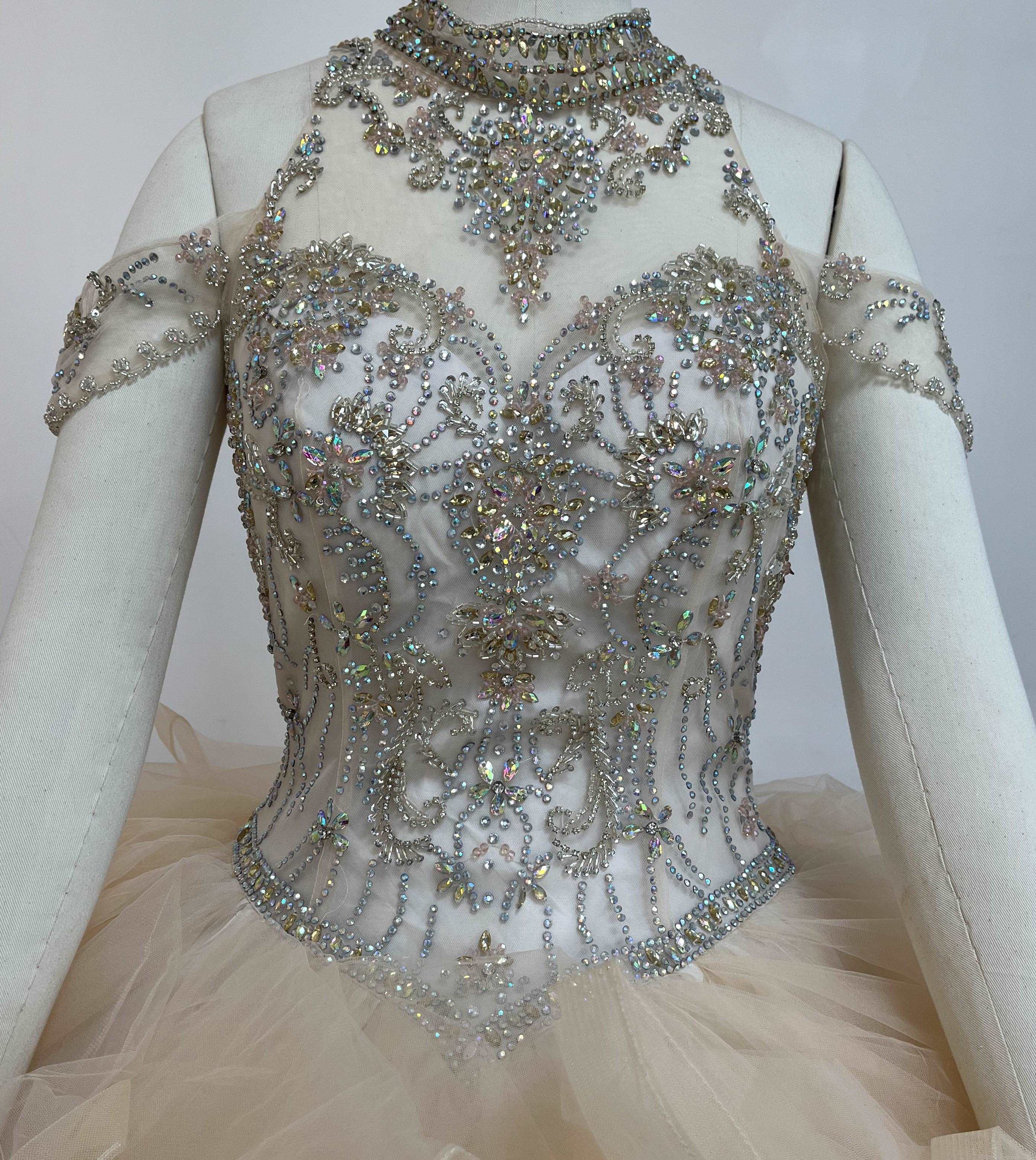 Fine gowns, 3D embroidery, weave dreamy tales.