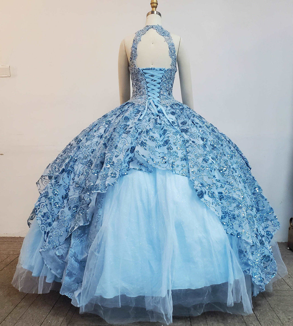 Gowns on, mermaid style, fashionable presence.