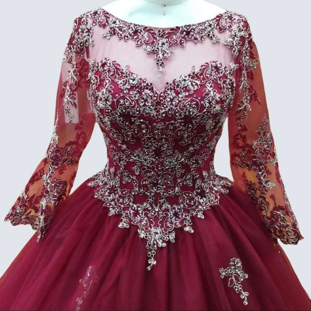 Adults in gowns, flowing skirts, confident display.