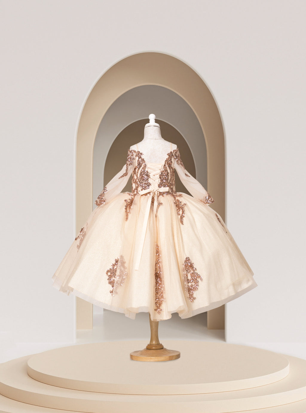 Children's clothing quinceanera dress