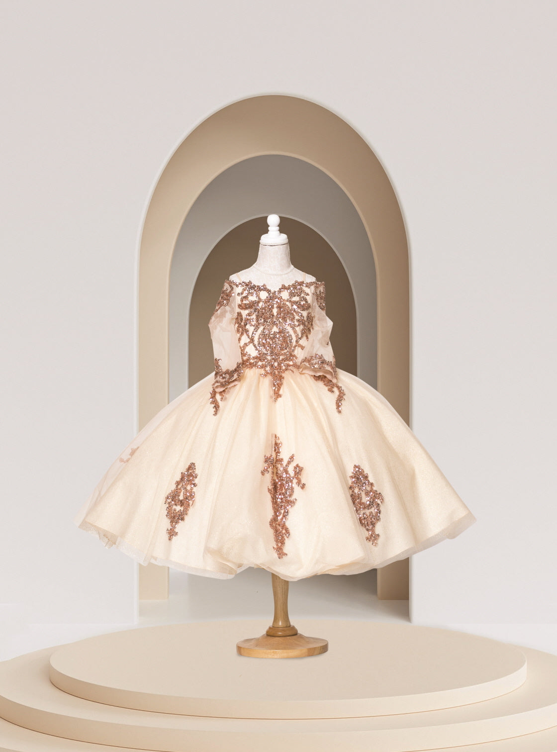 Children's clothing quinceanera dress
