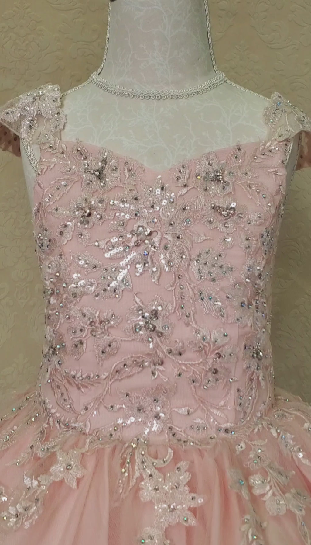 Children's clothing quinceanera dress