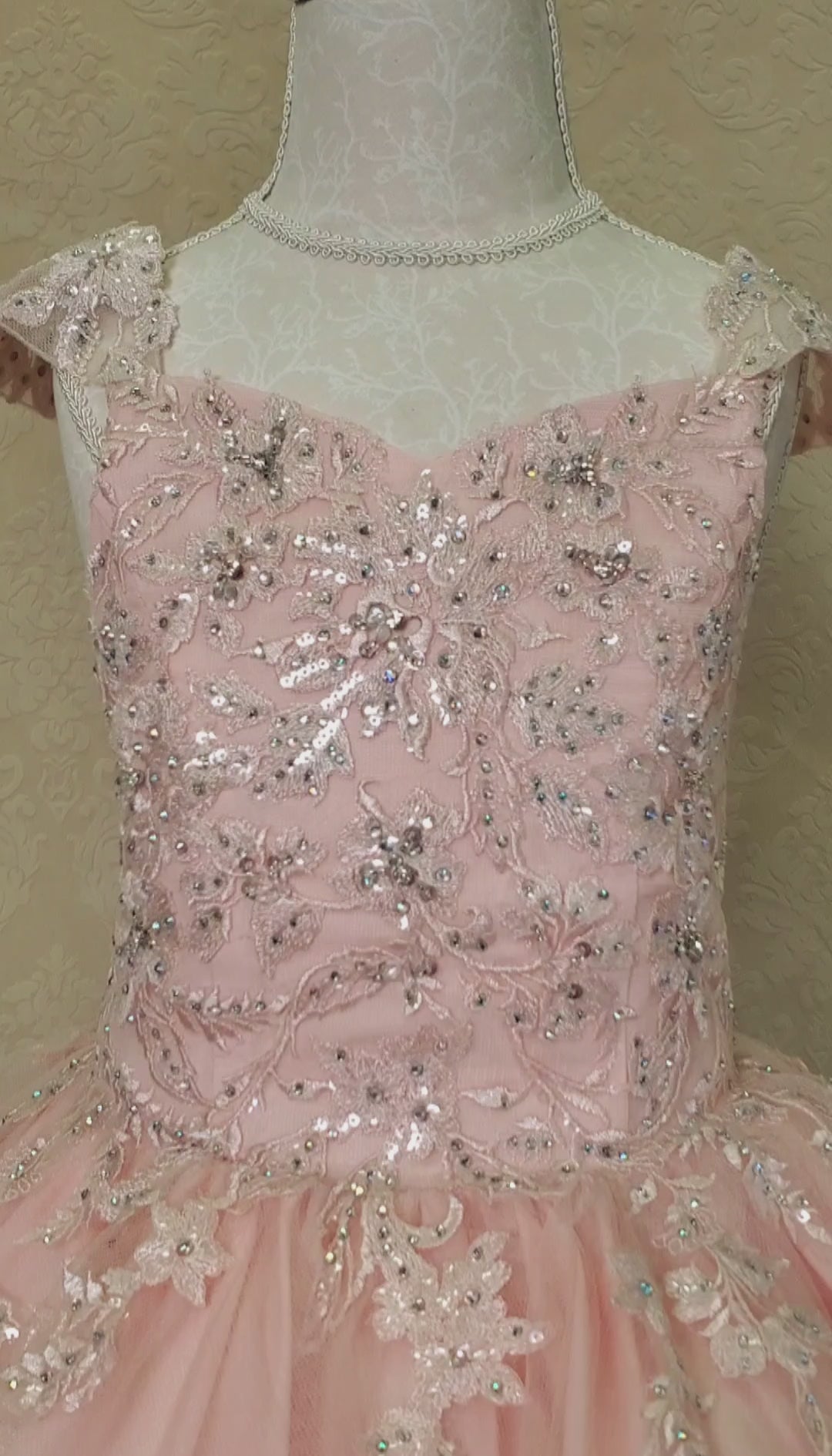 Children's clothing quinceanera dress