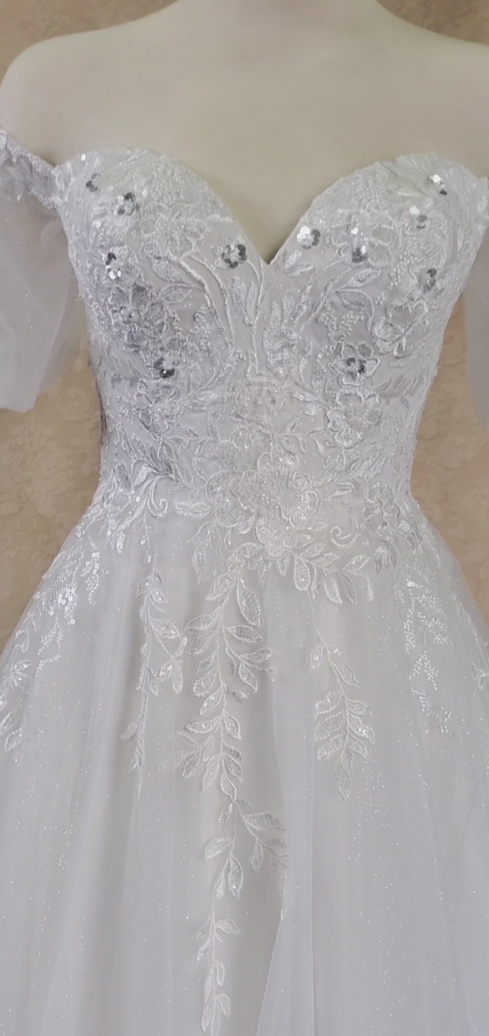 (LIVE 39) OFFWhite wedding dress Formal Party Dress for Special Occasions